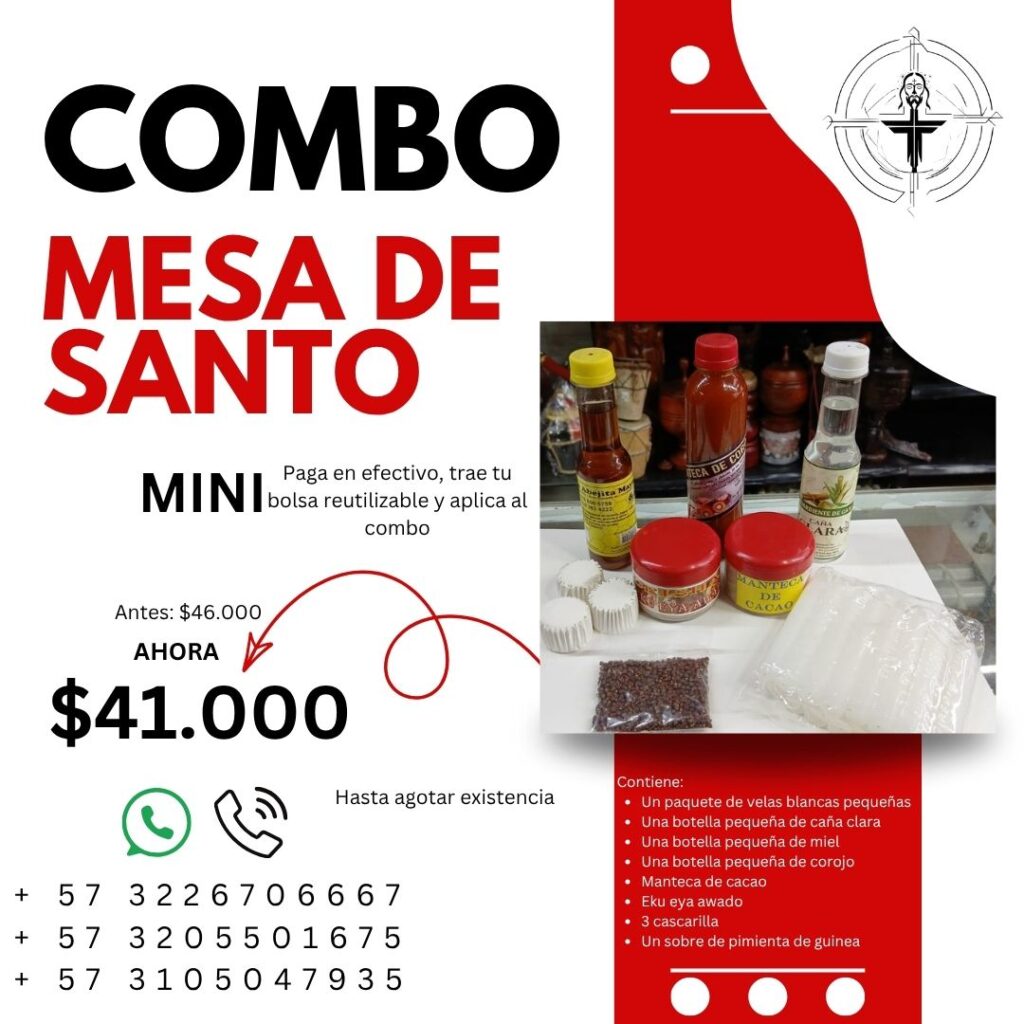 MINI MESA SANTO