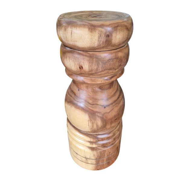 Pilon Roble de Shango - Chango Agayu Agallu de Pura Madera Religión Yoruba Ifa - Imagen 2
