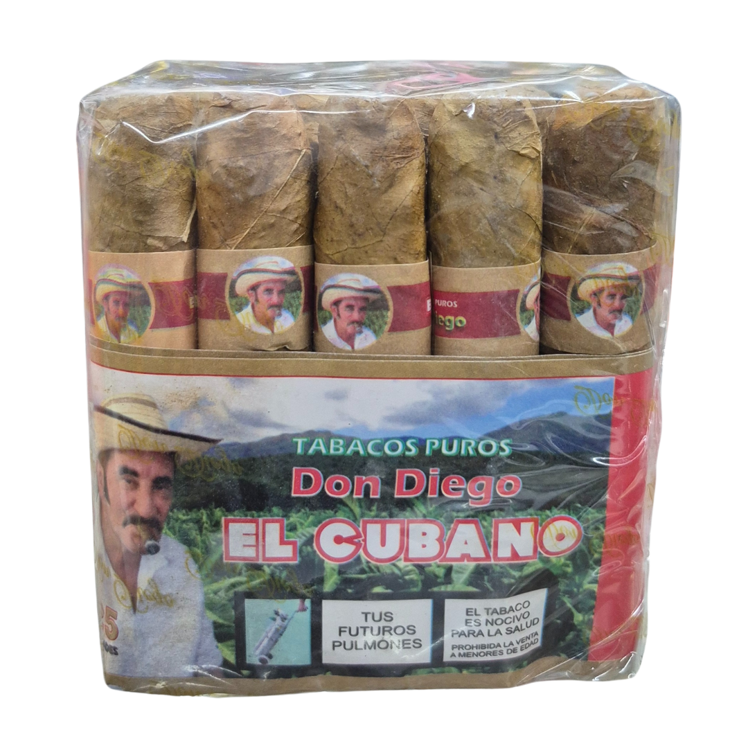 Tabacos - Puros Finos Don Diego El Cubano x 25