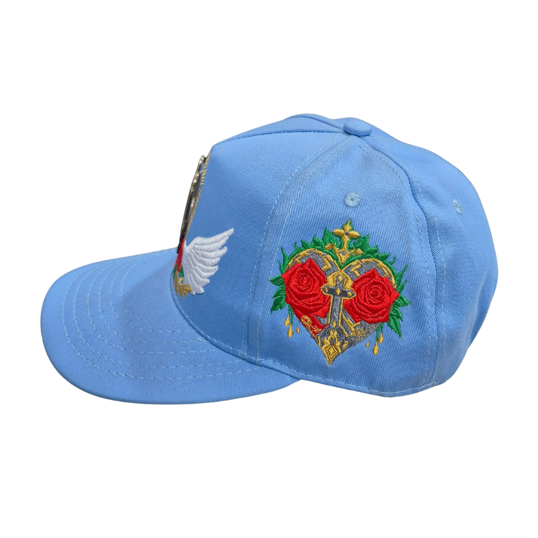 Gorra Santa Muerte Azul - Imagen 2